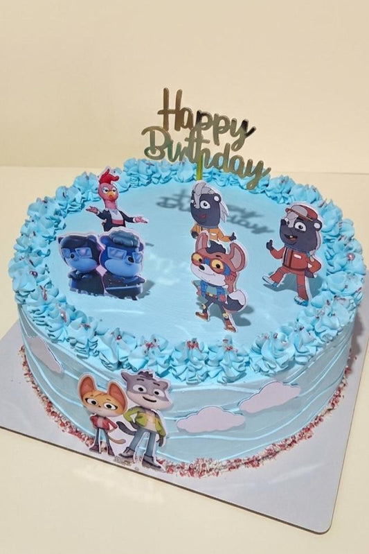 Tortas Personalizadas Crema 50 personas